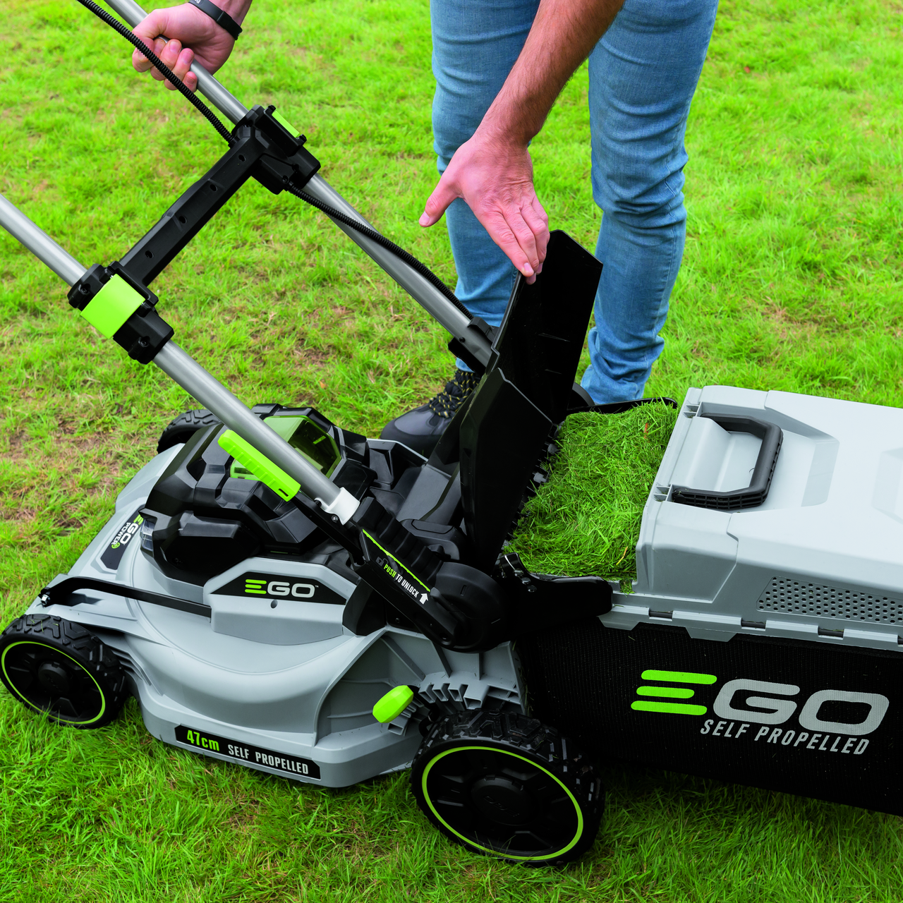 EGO GAZONMAAIER LM1903E-SP NIEUW VOOR 2021 - Afbeelding 3