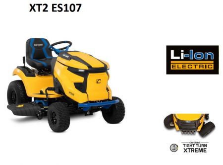 Nieuwe elektrische Cub Cadet XT2 ES107 zitmaaier