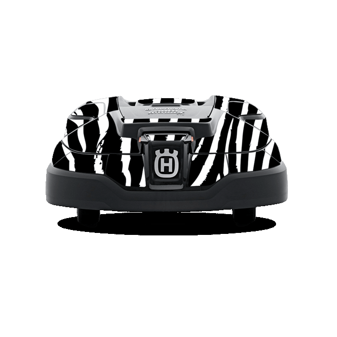 Husqvarna Automower zebra sticker
